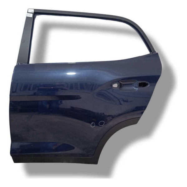 Porta Traseira Esquerda Hyundai Creta 2023 C/detalhe Traseira Esquerda Azul