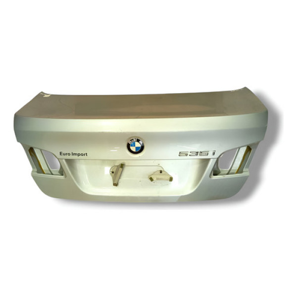 Tampa Traseira Porta Malas  Bmw 535i 2011 Cinza