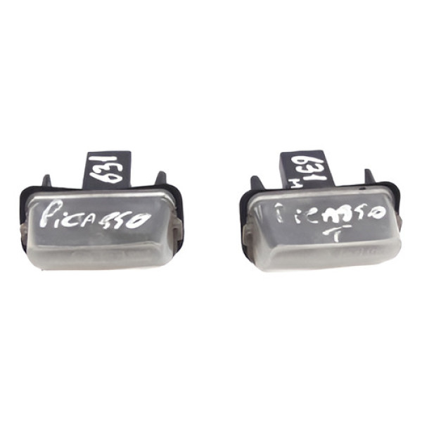 Par Luz De Placa Traseira Picasso 2005 