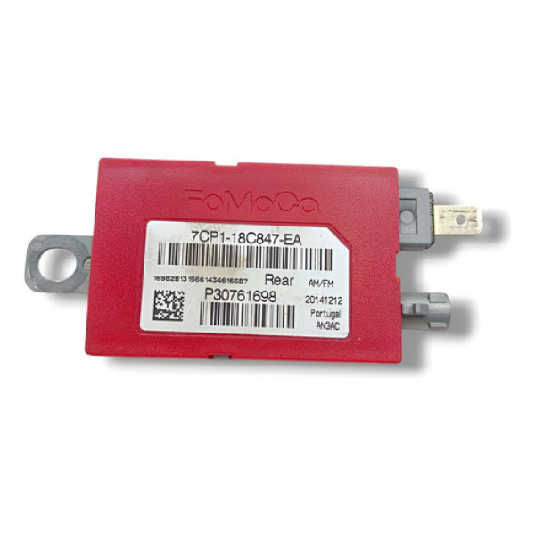 Módulo Amplificador Antena V40 2015 7cp118c847ea Cx1976 Vermelho