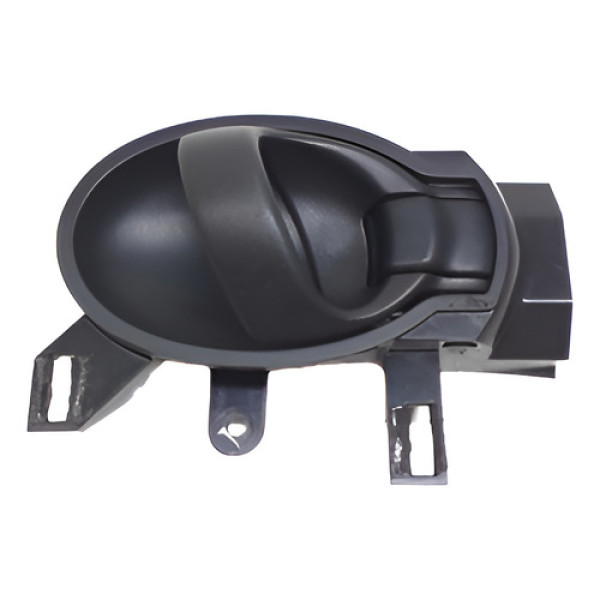 Maçaneta Interna Porta Traseira Direita Nissan March 2012  Preto Traseira