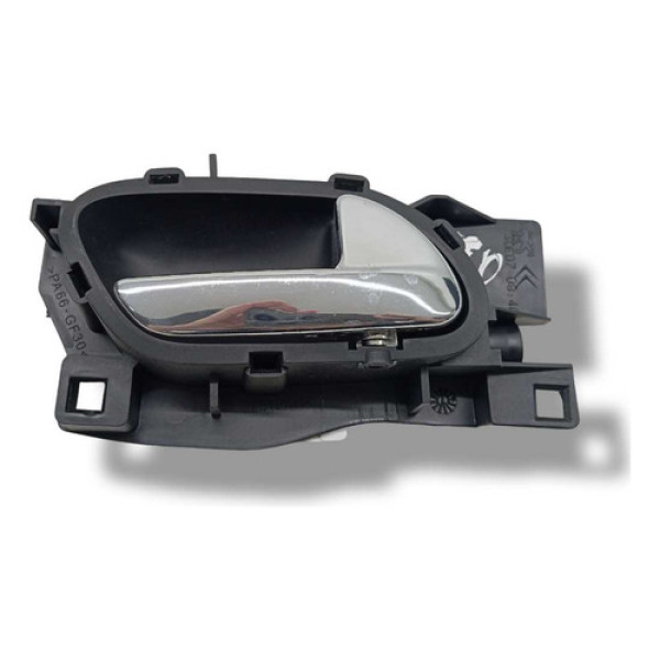 Maçaneta Interna Traseira Direita Citroen C4 Pallas 2008 Preto Traseira