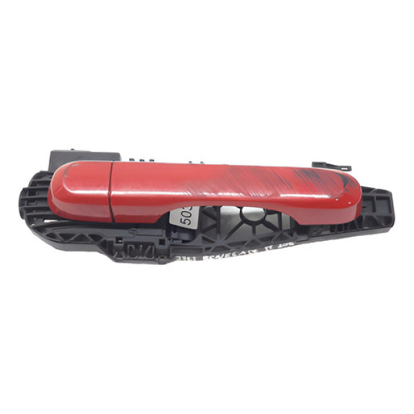 Maçaneta Traseira Esquerda Renegade 2016 C/detalhe Vermelho Traseira