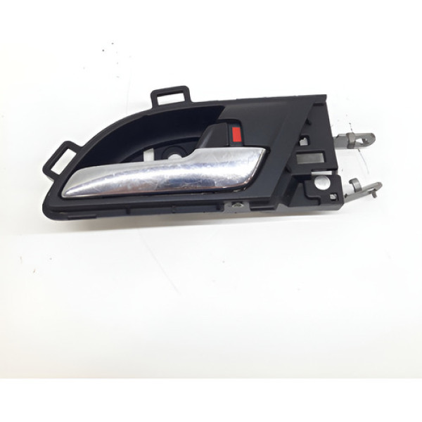 Maçaneta Interna Porta Dianteira Esquerda Crv 2009  Preto Dianteira