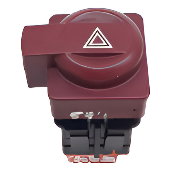 Botão Pisca Alerta Citroen C4 Pallas 2008  Vermelho