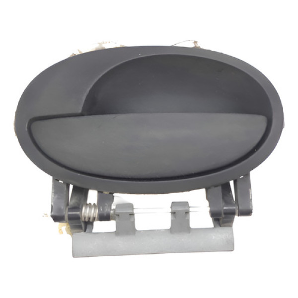 Maçaneta Externa Porta Traseira Esquerda Meriva 2004   Preto Traseira