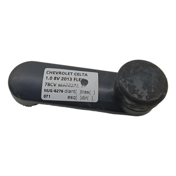 Manivela Do Vidro Chevrolet Celta 2013 90224834 Preto