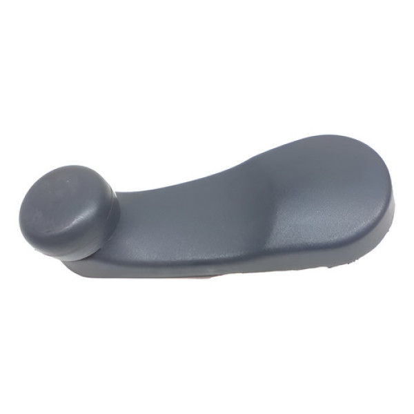 Manivela Vidro Porta Traseira Esquerda Idea 2011  Preto