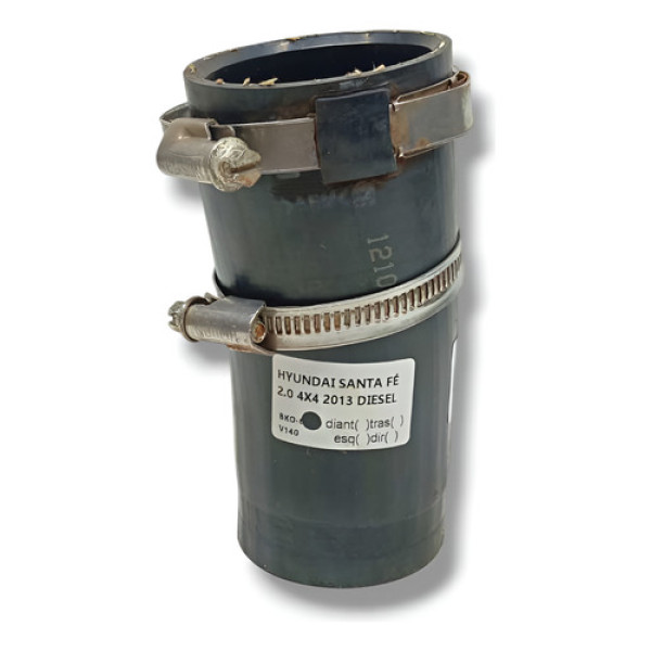 Mangueira Intercooler Hyundai Santa Fé 2013 Cx1452 Preto
