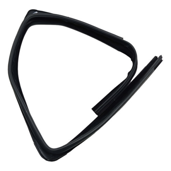 Borracha Vidro Porta Traseira Direita Renault Oroch 2023 Preto