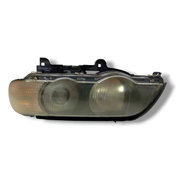 Farol Esquerdo Bmw X5 2001 C/detalhes Esquerdo/motorista