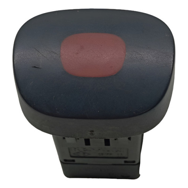 Botão Pisca Alerta Renault Clio 2005 25177 Preto