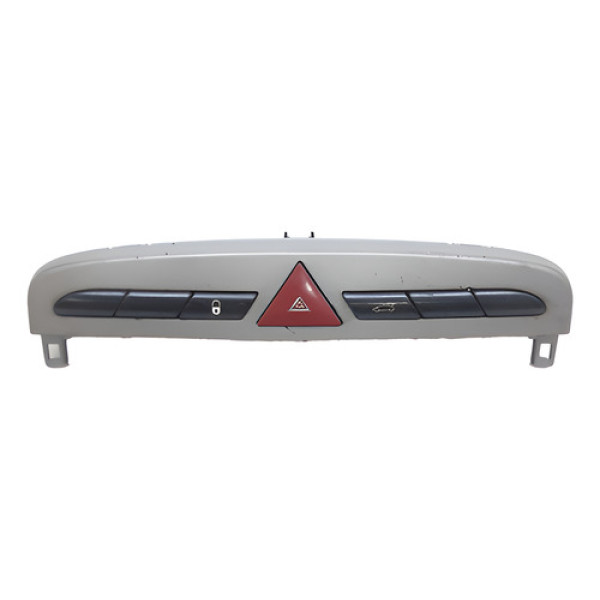 Botão Pisca Alerta Travas Tampa Traseira 308 2014  Cinza