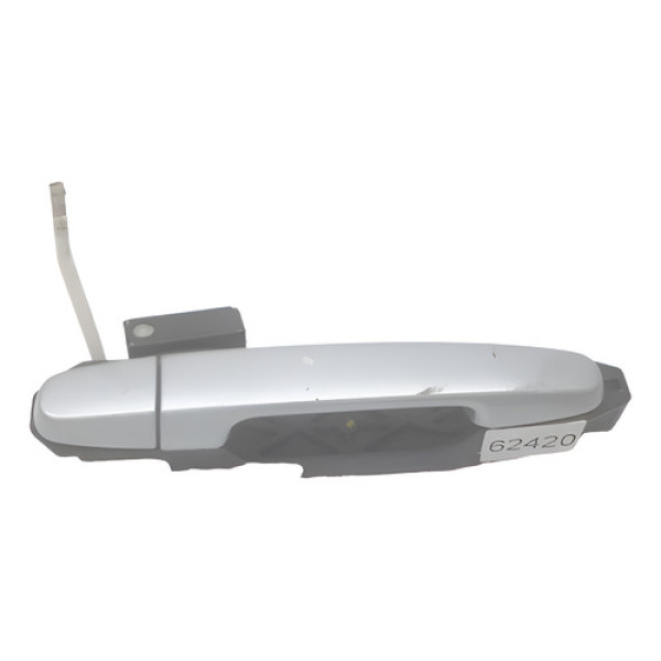 Maçaneta Interna Porta Traseira Direita Corolla 2007 Cx1027 Prateado Traseira