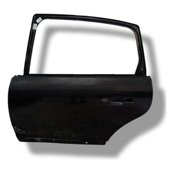 Porta Traseira Esquerda Citroen C4 Pallas 2008 C/detalhe Traseira Esquerda Preto