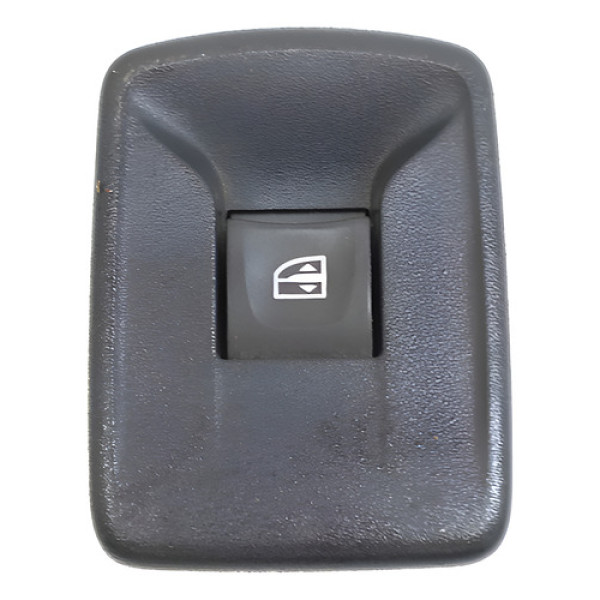 Botão Comando Vidro Dianteiro Direito Sandero 2016   Preto