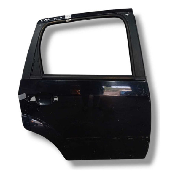 Porta Traseira Direita Ford Fiesta 2011 Traseira Direita Preto