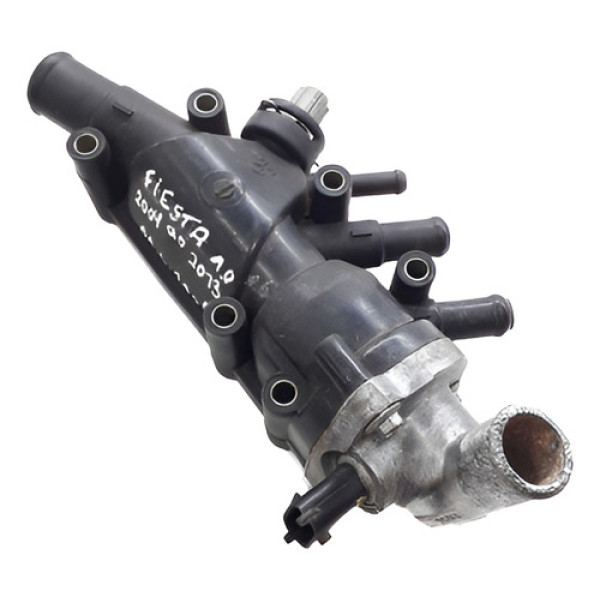 Carcaça Válvula Termostática Ford Fiesta 1.0 04/13 Cx2008