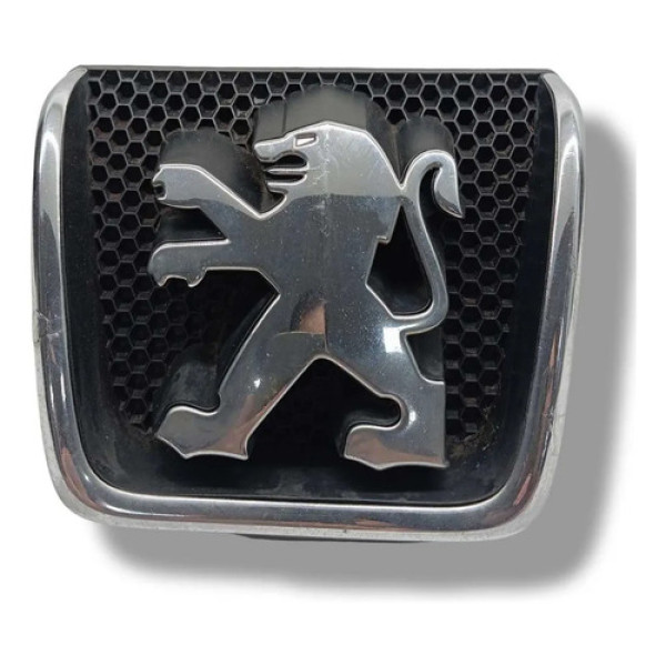 Simbolo Emblema Dianteiro Peugeot 307 2005 C/detalhe Preto
