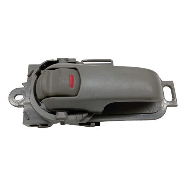 Maçaneta Interna Porta Dianteira Direita Nissan Tiida 2010 Cinza Dianteira