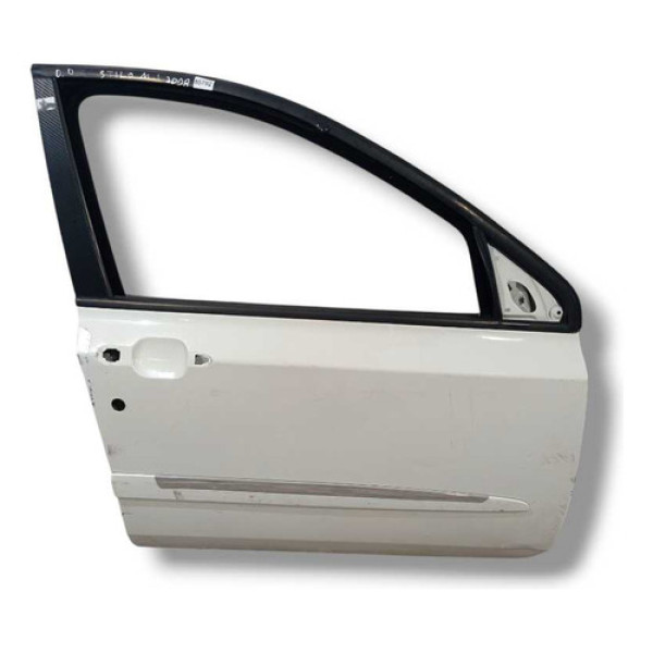 Porta Dianteira Direita Fiat Stilo 2008 Dianteira Direito Branco