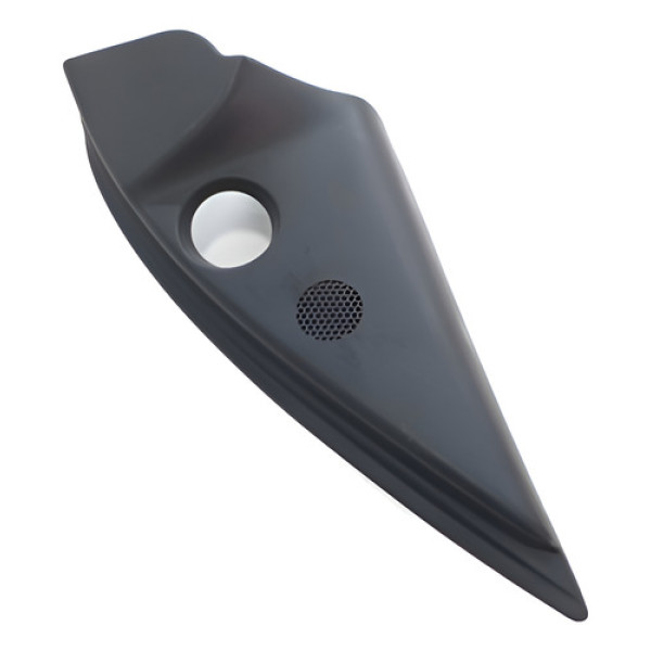 Acabamento Interno Retrovisor Esquerdo 207 2010 Cx1009 Preto