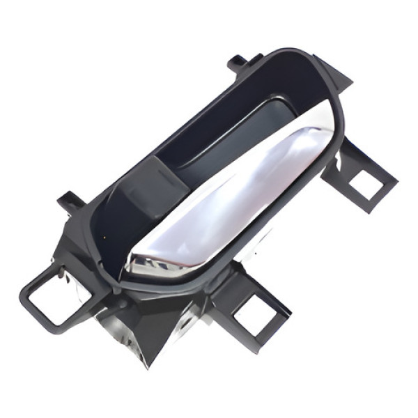 Maçaneta Interna Porta Dianteira Esquerda Kicks 2020 Cx1045 Preto Dianteira