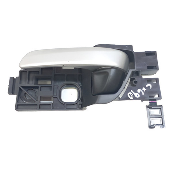 Maçaneta Interna Porta Traseira Esquerda Fit 2017   Cinza Traseira