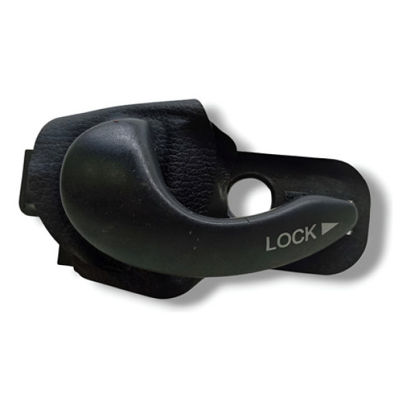 Maçaneta Interna Traseira Esquerda Fiat Palio 2002  2011 Preto Traseira