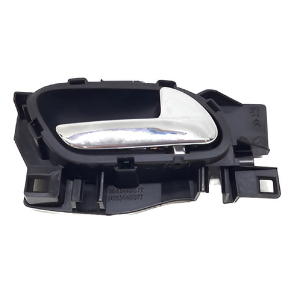 Maçaneta Interna Dianteira Direita Peugeot 3008 2012  Prata Dianteira