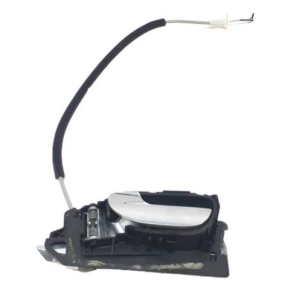 Maçaneta Porta Traseira Esquerda Peugeot 307 2004  Prata Traseira