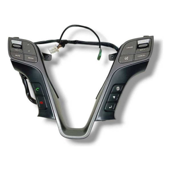 Botão Moldura Volante Hyundai Santa Fé 2013 Cx1442