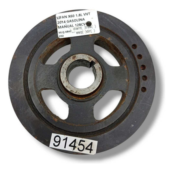 Polia Virabrequim Lifan X60 1.8 2014 2015 2016 2017 2018