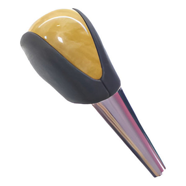 Manopla Câmbio Toyota Camry 2007 C/ Detalhe Cx1019 Amarelo