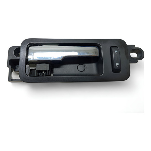 Maçaneta Interna Porta Dianteira Direita Fusion 2009 Cx1042 Preto Dianteira