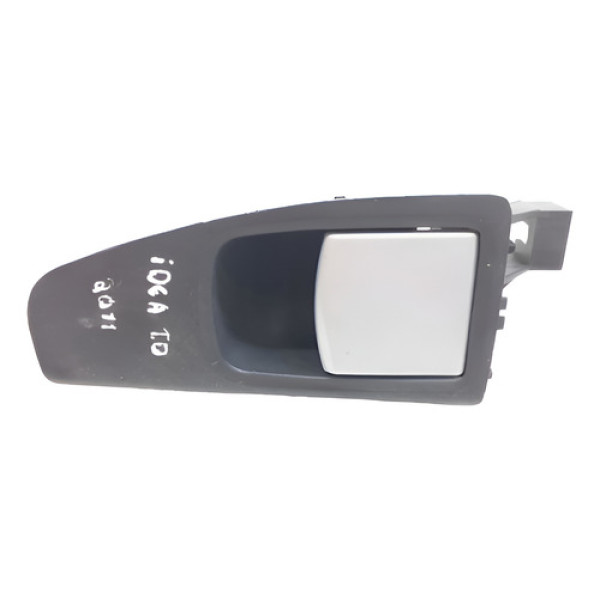 Maçaneta Interna Porta Traseira Direita Fiat Idea 2011  Cinza Traseira