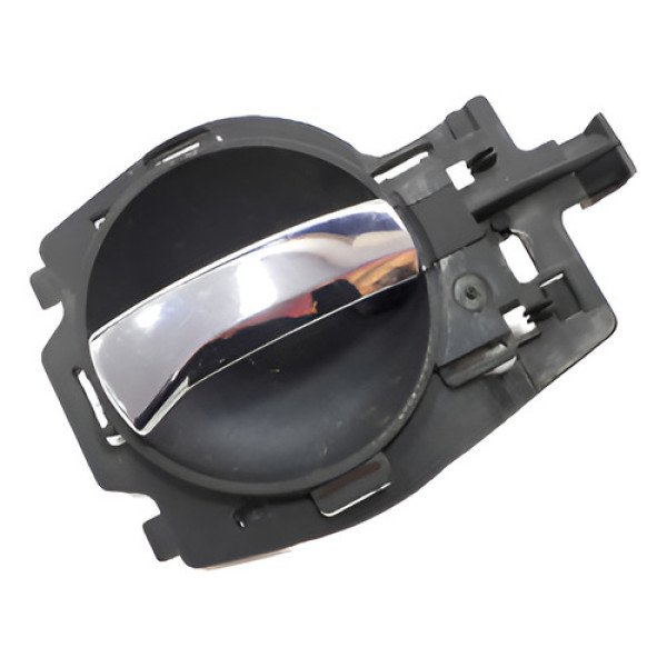 Maçaneta Interna Porta Dianteira Esquerda C3 2008 Cx2030 Preto Dianteira