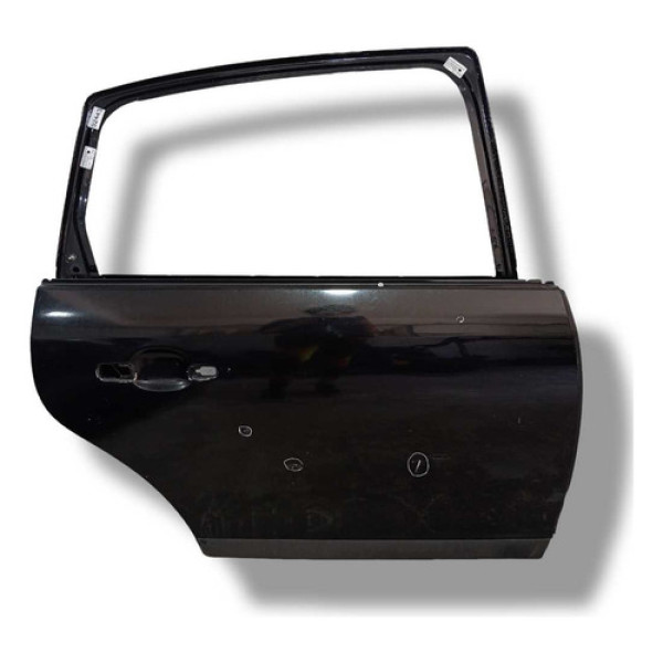 Porta Traseira Direita Citroen C4 Pallas 2008 C/detalhe Traseira Direita Preto