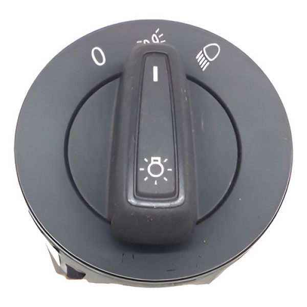 Botão Chave De Luz Vw Up Cross 2016  Preto