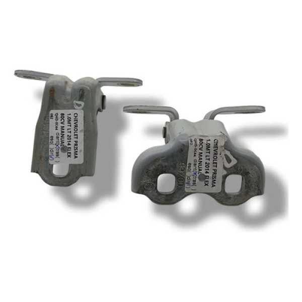 Par Dobradiça Porta Dianteiro Direito Chevrolet Prisma 2014