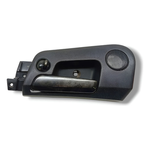 Maçaneta Interna Traseira Esquerda Kyron 2008 2009 2012 Preto Traseira