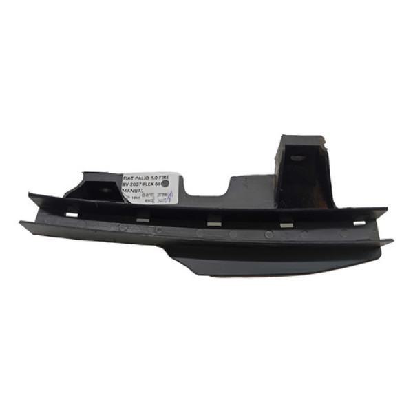 Canaleta Guia Vidro Traseiro Direito Fiat Palio 2007 Preto