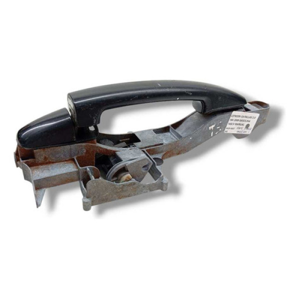 Maçaneta Externa Traseira Esquerda C4 Pallas 2008 C/detalhe Preto Traseira