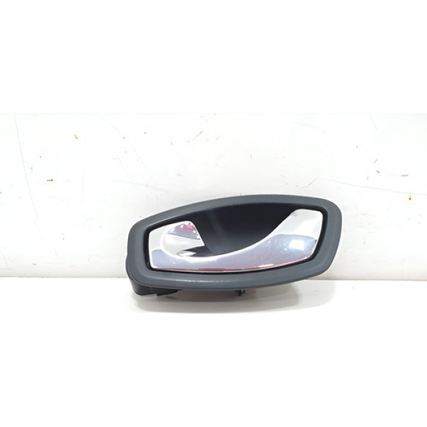 Maçaneta Interna Dianteira Esquerda Fluence 2014 Cx1035 Preto Dianteira