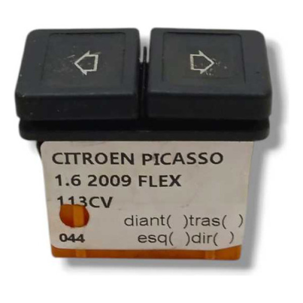 Botão Vidro Citroen Picasso 2009 2010 2011 2012 C/detalhe