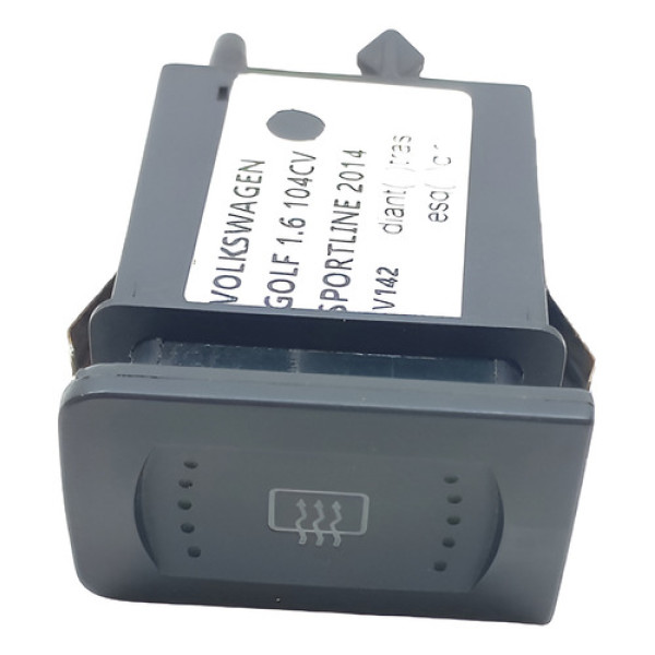 Botão Desembaçador Traseiro Vw Golf 2014 1j0959621c Cx1578