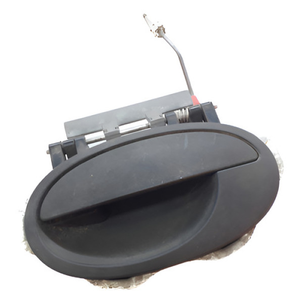 Maçaneta Externa Porta Tras. Esq. Meriva 2005 Cx2069 Preto Traseira