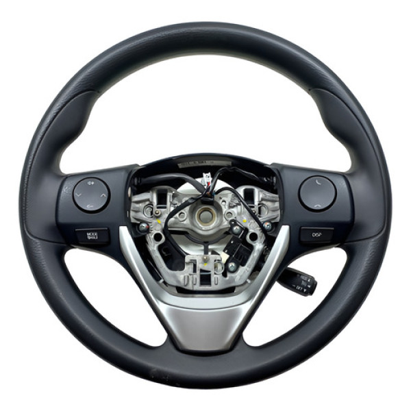 Volante De Direção Comandos Toyota Yaris 2022  Preto