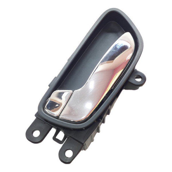 Maçaneta Interna Porta Traseira Esquerda Kia Cerato 2018 Prata