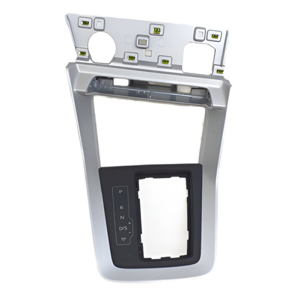 Moldura Alavanca Câmbio Audi Q3 2020 Black Edition Cx1565